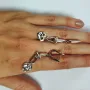 Серебряные серьги SilverBreeze без камней (2128465)
