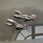 Серебряные серьги SilverBreeze без камней (2128465)