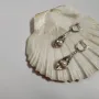 Серебряные серьги SilverBreeze с натуральным жемчугом (2128496)