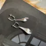 Серебряные серьги SilverBreeze с натуральным жемчугом (2128496)