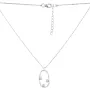 Серебряное колье SilverBreeze с натуральным жемчугом (2128748) 450-500