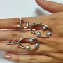 Серебряные серьги SilverBreeze с натуральным жемчугом (2128762)