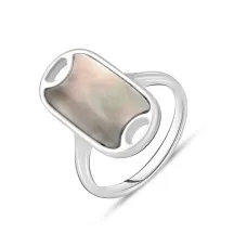 Серебряное кольцо SilverBreeze с натуральным перламутром 1.525ct (2129363) 17