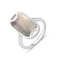 Серебряное кольцо SilverBreeze с натуральным перламутром 1.525ct (2129363) 17