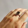 Серебряное кольцо SilverBreeze с натуральным перламутром 1.525ct (2129363) 16.5