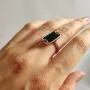Серебряное кольцо SilverBreeze с натуральным ониксом 1.525ct (2129387) 17