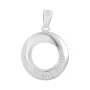 Серебряная подвеска SilverBreeze с фианитами (2129813)