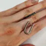 Серебряные серьги SilverBreeze с фианитами (2129837)