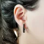 Серебряные серьги SilverBreeze с фианитами (2129837)