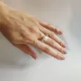 Серебряное кольцо SilverBreeze с натуральным жемчугом барочным 5.7ct (2130215) 17