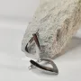 Серебряные серьги SilverBreeze без камней (2130598)