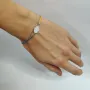 Серебряный браслет SilverBreeze с фианитами (2133865) 17-20
