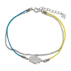Серебряный браслет SilverBreeze с фианитами (2133865) 17-20 Серебряный браслет SilverBreeze с фианитами (2133865) 17-20
