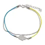 Серебряный браслет SilverBreeze с фианитами (2133865) 17-20