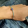 Серебряный браслет SilverBreeze с эмалью (2134008) 18-21