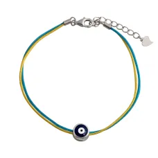 Серебряный браслет SilverBreeze с эмалью (2134008) 18-21 Серебряный браслет SilverBreeze с эмалью (2134008) 18-21