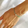 Серебряный браслет SilverBreeze без камней (2134046) 17-20