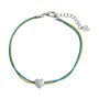 Серебряный браслет SilverBreeze без камней (2134046) 17-20