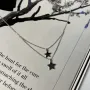 Серебряное колье SilverBreeze без камней (2134497) 400-450