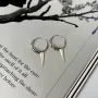 Серебряные серьги SilverBreeze без камней (2134688)
