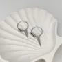 Серебряные серьги SilverBreeze без камней (2134688)