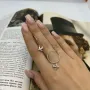 Серебряные серьги SilverBreeze без камней (2134732)
