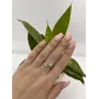 Серебряное кольцо SilverBreeze с фианитами (2134770) adjustable