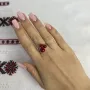 Серебряное кольцо SilverBreeze с кораллом (2136262) 17