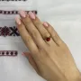 Серебряное кольцо SilverBreeze с кораллом (2136279) 16