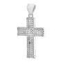 Серебряный крестик SilverBreeze с фианитами (2136446)