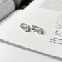 Серебряные серьги SilverBreeze с фианитами (2136453)