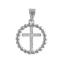 Серебряная подвеска SilverBreeze с фианитами (2136484)