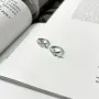 Серебряные серьги SilverBreeze с фианитами (2136491)