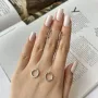 Серебряные серьги SilverBreeze без камней (2137115)