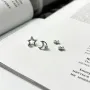 Серебряные серьги SilverBreeze с фианитами (2137573)
