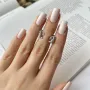 Серебряные серьги SilverBreeze с фианитами (2137597)