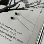 Серебряные серьги SilverBreeze с эмалью (2137627)
