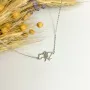 Серебряное колье SilverBreeze без камней (2137887) 450-500