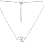Серебряное колье SilverBreeze без камней (2137887) 450-500