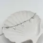 Серебряный браслет SilverBreeze с фианитами (2138006) 17-20