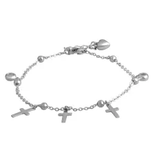 Серебряный браслет SilverBreeze с фианитами (2138006) 17-20 Серебряный браслет SilverBreeze с фианитами (2138006) 17-20