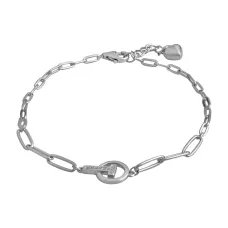 Серебряный браслет SilverBreeze с фианитами (2138013) 17-20 Серебряный браслет SilverBreeze с фианитами (2138013) 17-20
