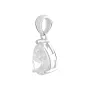Серебряная подвеска SilverBreeze с фианитами (2138686)