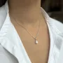 Серебряная подвеска SilverBreeze с фианитами (2138686)