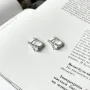 Серебряные серьги SilverBreeze с фианитами (2138754)
