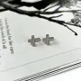 Серебряные серьги SilverBreeze с фианитами (2138761)