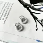 Серебряные серьги SilverBreeze с фианитами (2138792)