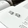 Серебряные серьги SilverBreeze с фианитами (2138839)