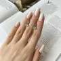 Серебряные серьги SilverBreeze с фианитами (2138839)