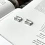 Серебряные серьги SilverBreeze с фианитами (2138853)